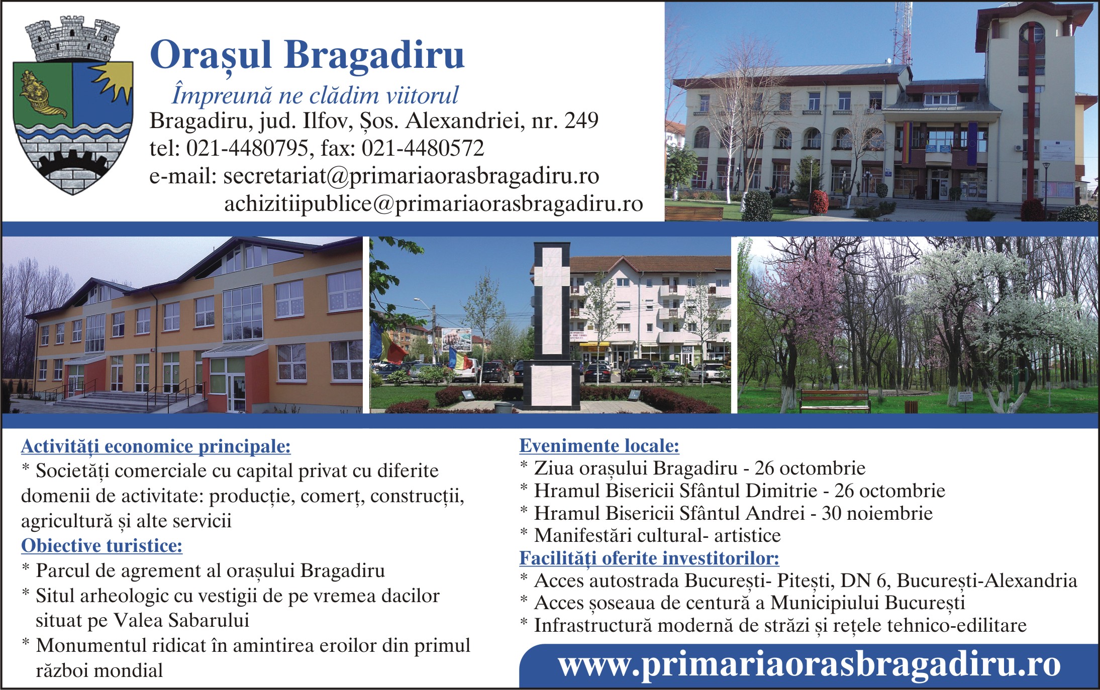 PrimÄƒria Bragadiru Ghidul Primariilor